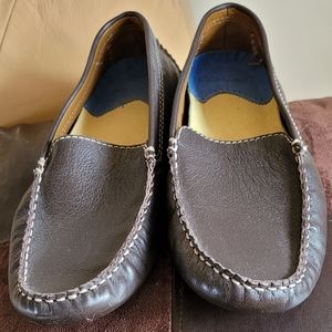 New Robert Graham Men’s Leather Slip-on